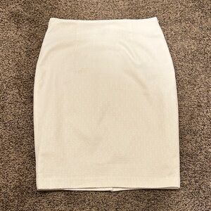 Worthington Cream Pencil Skirt
